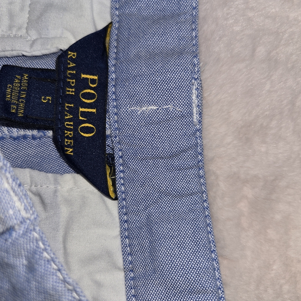 Polo Ralph Lauren light blue Boy shorts - Picture 3 of 3